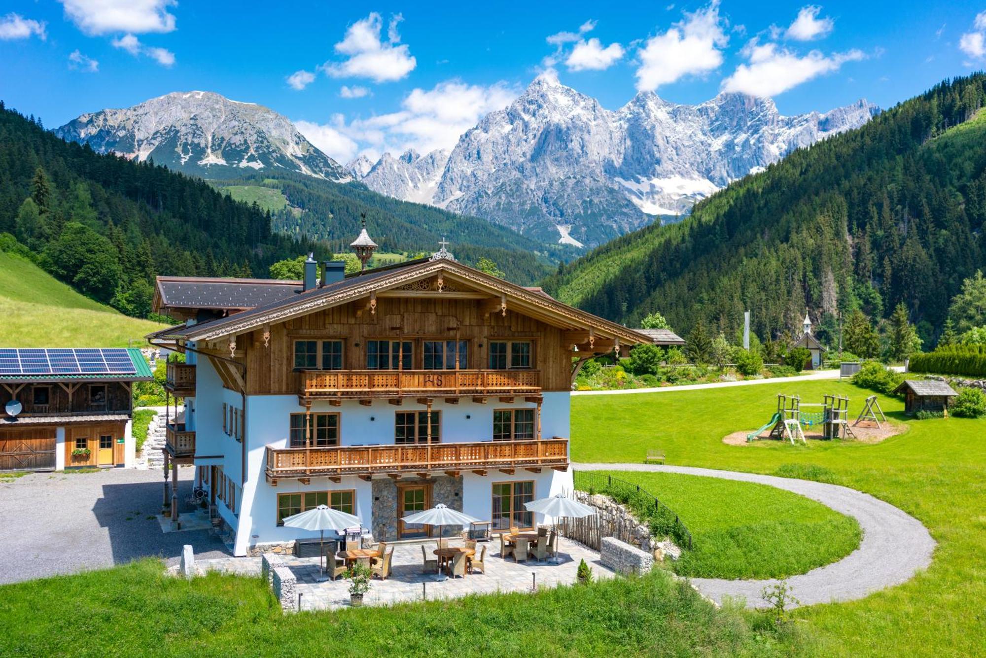 Ferienhaus Mandlberggut By Globboard 斯拉德明 外观 照片